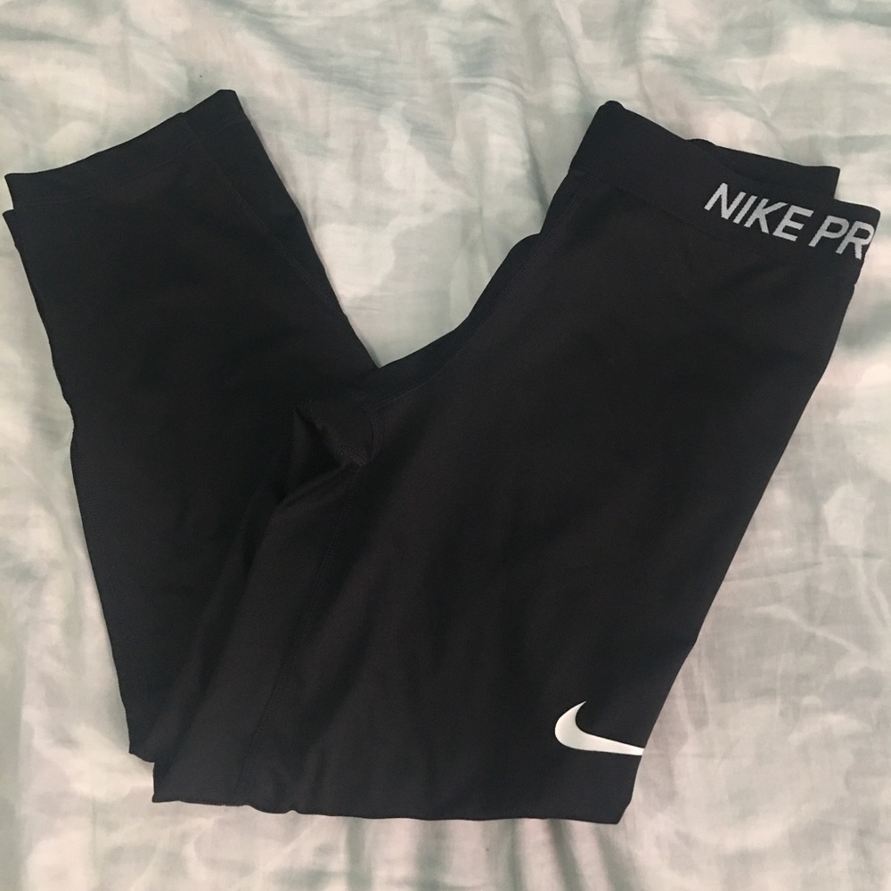 ✰ nike pro black leggings